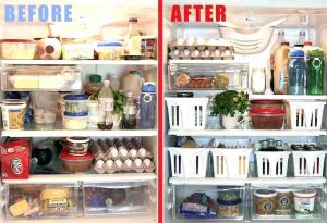 Sắp xếp tủ lạnh gọn gàng ngày Tết để bảo quản thực phẩm